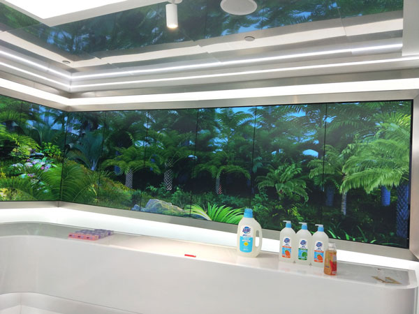 無縫液晶拼接屏，0mm技術(shù)